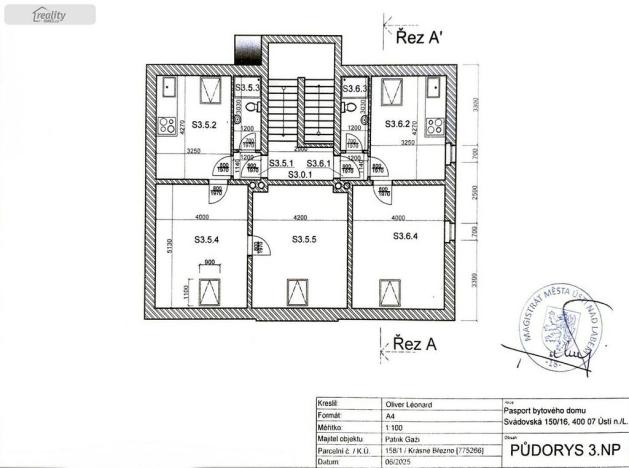 Prodej činžovního domu, Ústí nad Labem - Krásné Březno, Svádovská, 387 m2
