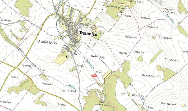 Prodej pole, Trstěnice, 4160 m2