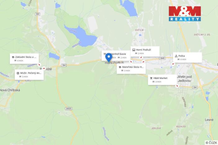 Prodej pozemku pro bydlení, Horní Podluží, 1264 m2