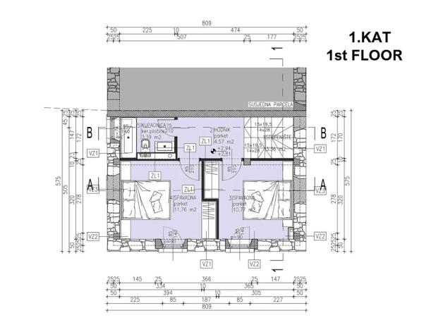 Prodej rodinného domu, Vodice, Chorvatsko, 109 m2