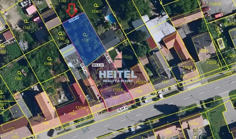 Prodej pozemku pro bydlení, Prušánky, Hodonínská, 804 m2