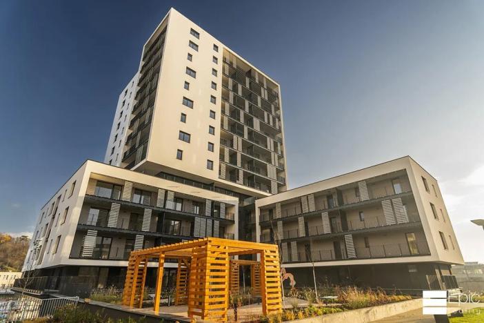 Pronájem bytu 1+kk, Praha - Modřany, Mezi vodami, 32 m2