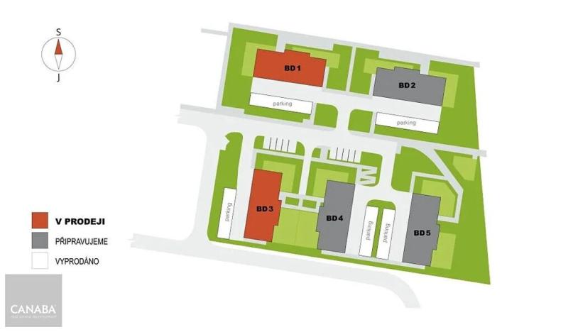 Prodej bytu 3+kk, Praha - Čakovice, 74 m2