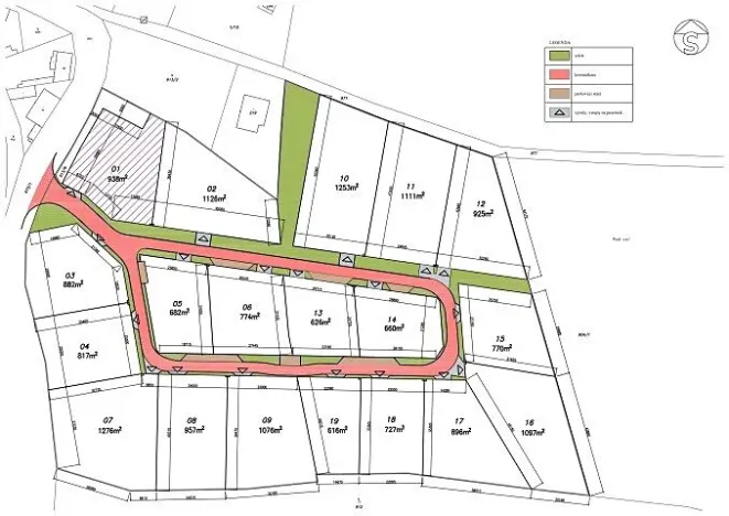 Prodej pozemku pro bydlení, Olovnice, Kladenská, 938 m2