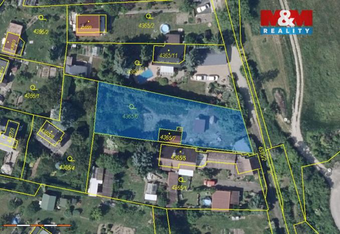 Prodej zahrady, Litoměřice, 964 m2