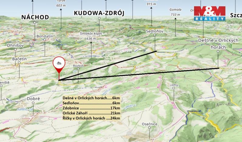 Prodej pozemku pro bydlení, Kounov - Šediviny, 1879 m2