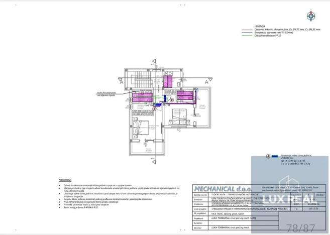 Prodej vily, Seline, Chorvatsko, 135 m2