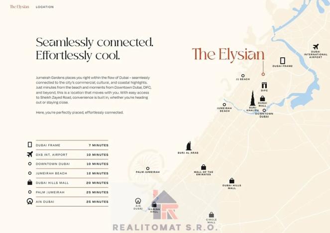 Prodej bytu 1+kk, Dubaj, Spojené arabské emiráty, 60 m2