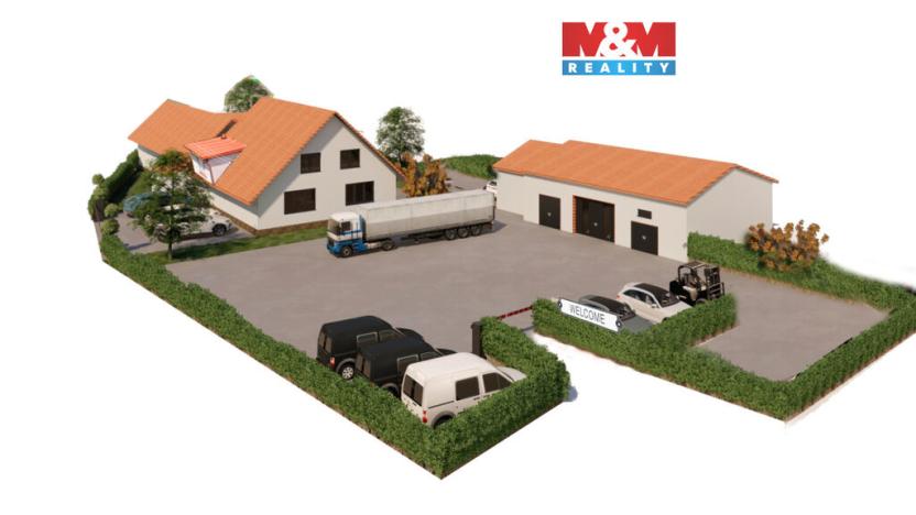 Prodej výrobních prostor, Čakov - Tatouňovice, 400 m2