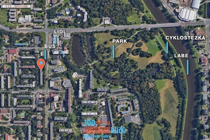 Prodej bytu 4+1, Pardubice, Kosmonautů, 69 m2