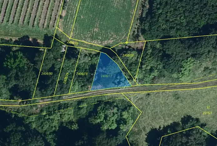 Dražba zahrady, Lednice, 310 m2