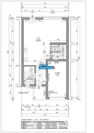 Pronájem rodinného domu, Bystročice, 133 m2