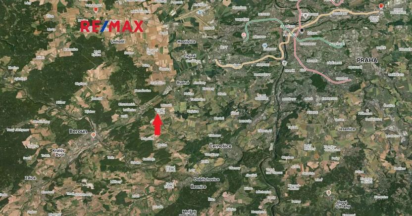 Prodej pozemku pro bydlení, Vysoký Újezd, 1666 m2