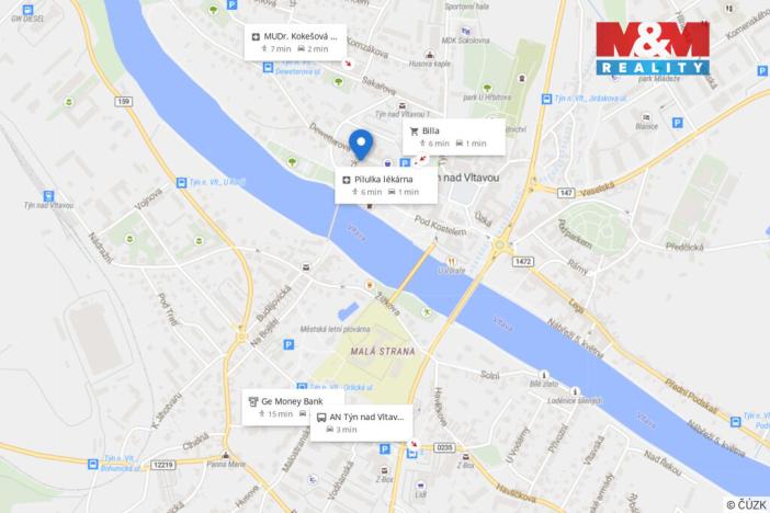 Pronájem bytu 4+kk, Týn nad Vltavou, Horní Brašov, 122 m2