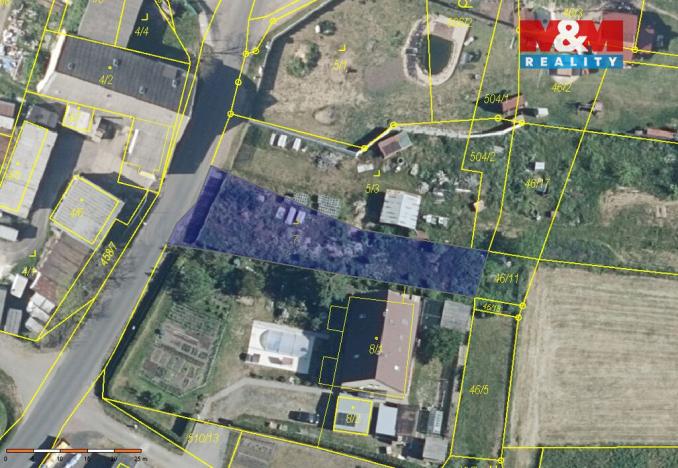 Prodej pozemku pro bydlení, Všehrdy, 603 m2