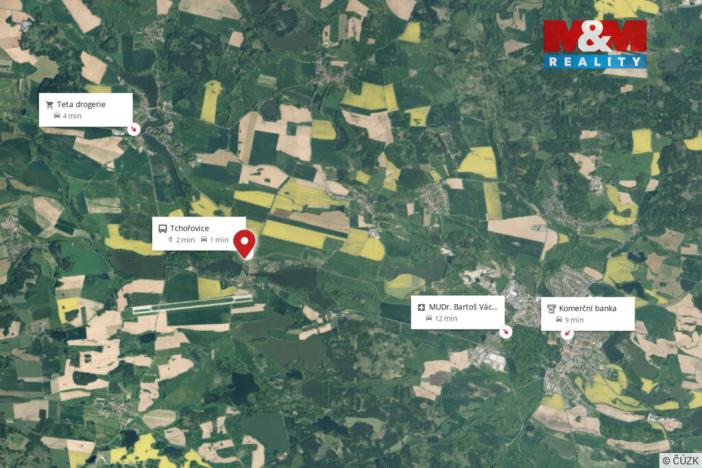 Prodej pozemku pro bydlení, Tchořovice, 771 m2