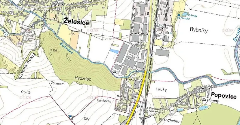 Prodej pozemku, Želešice, 5402 m2