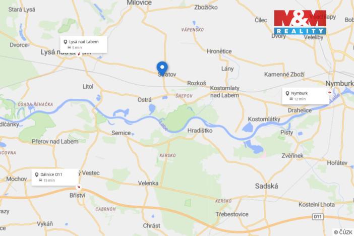 Prodej pozemku pro bydlení, Stratov, 707 m2