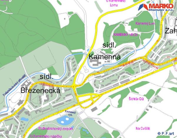 Pronájem obchodního prostoru, Chomutov, Školní pěšina, 66 m2