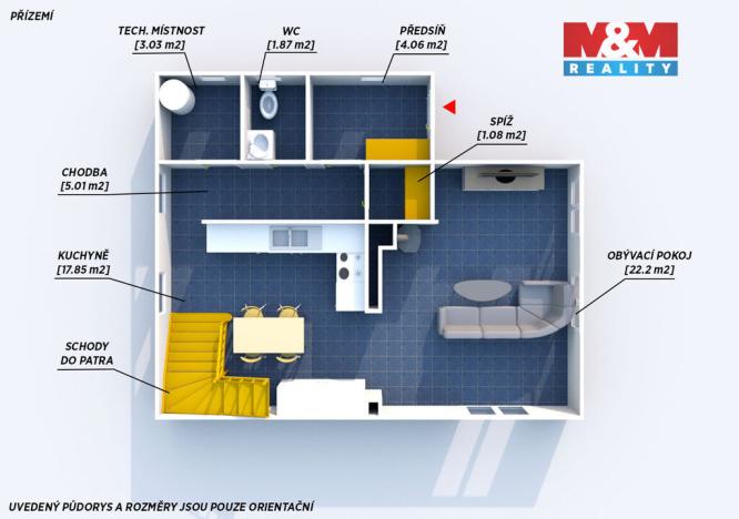 Prodej rodinného domu, Nové Dvory - Krámy, 118 m2