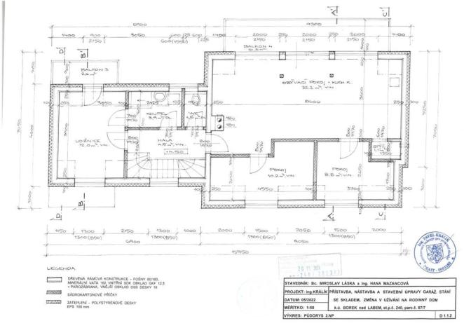 Prodej pozemku pro bydlení, Borek, 1263 m2
