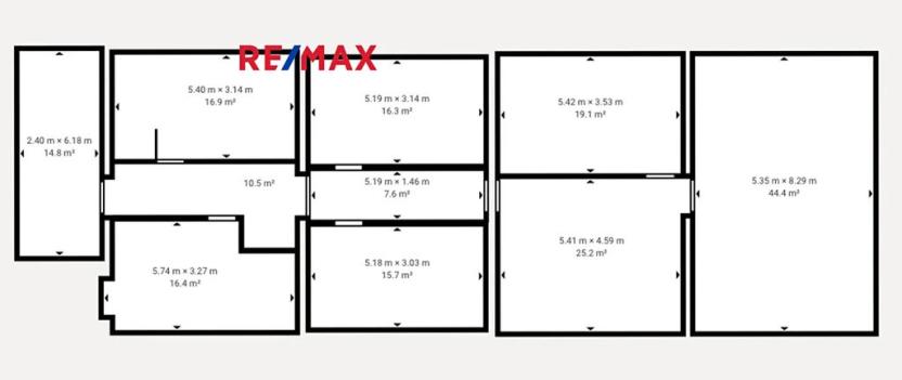 Pronájem skladu, Pardubice, Bohdanečská, 390 m2