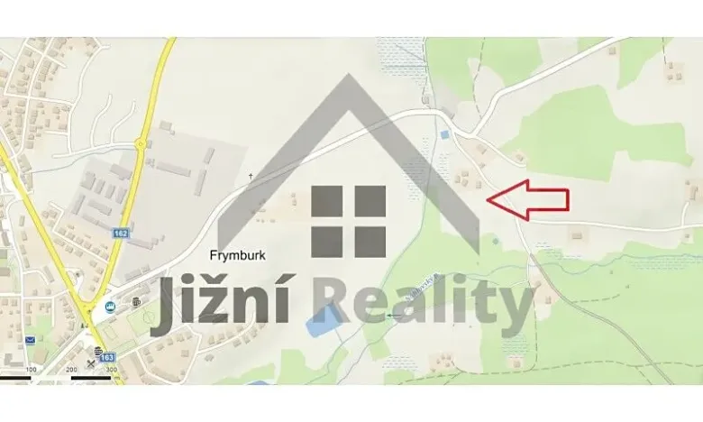 Prodej zahrady, Frymburk, 4266 m2