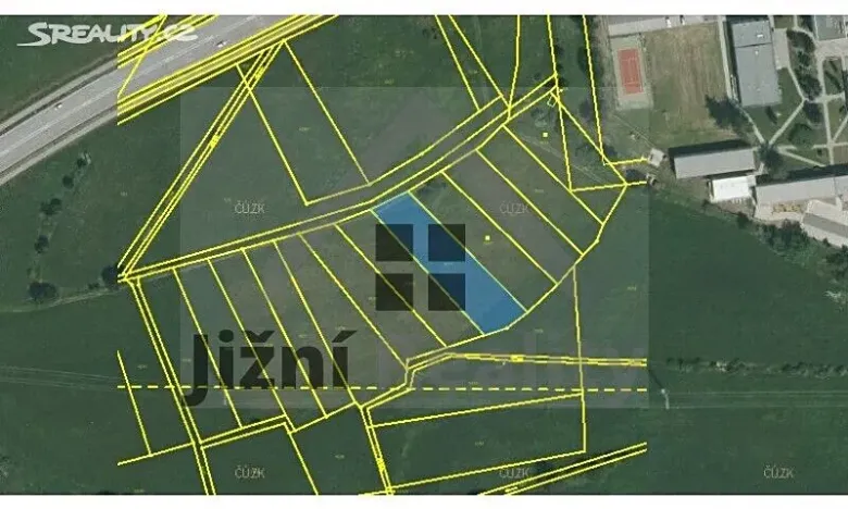 Prodej komerčního pozemku, České Budějovice, Za Otýlií, 1965 m2