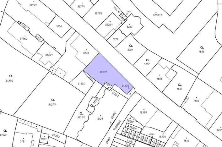 Pronájem komerčního pozemku, Liberec, Chrastavská, 520 m2