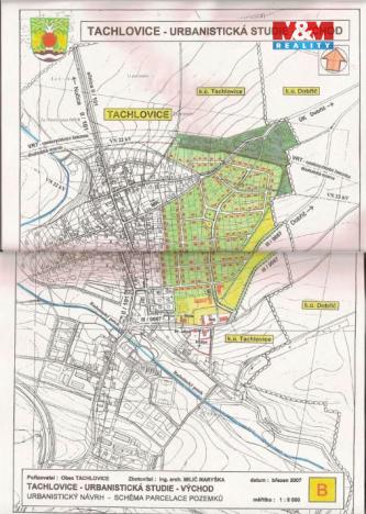 Prodej komerčního pozemku, Tachlovice, 37972 m2