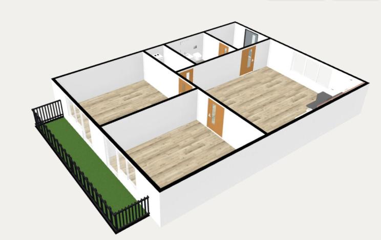 Pronájem bytu 3+kk, Duchcov, Smetanova, 55 m2