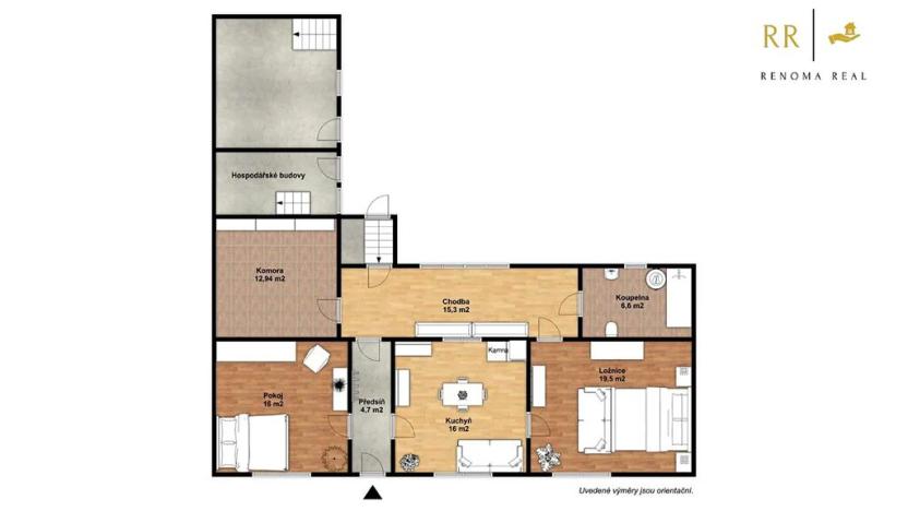 Prodej chalupy, Mikulovice, 91 m2