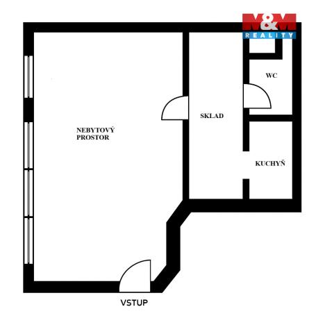 Prodej obchodního prostoru, Praha - Strašnice, Radošovická, 39 m2