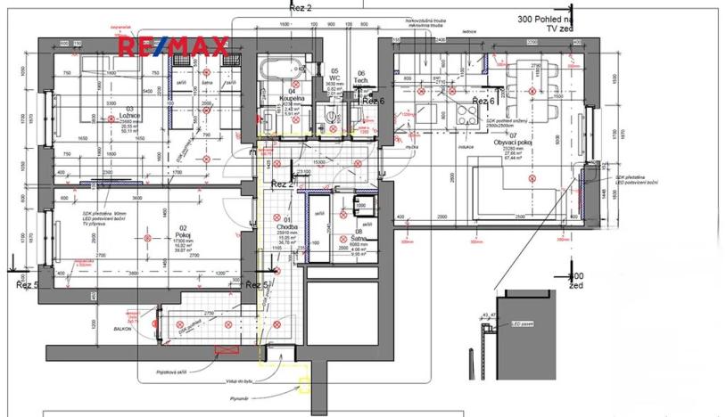 Prodej bytu 3+kk, Praha - Smíchov, Strakonická, 88 m2