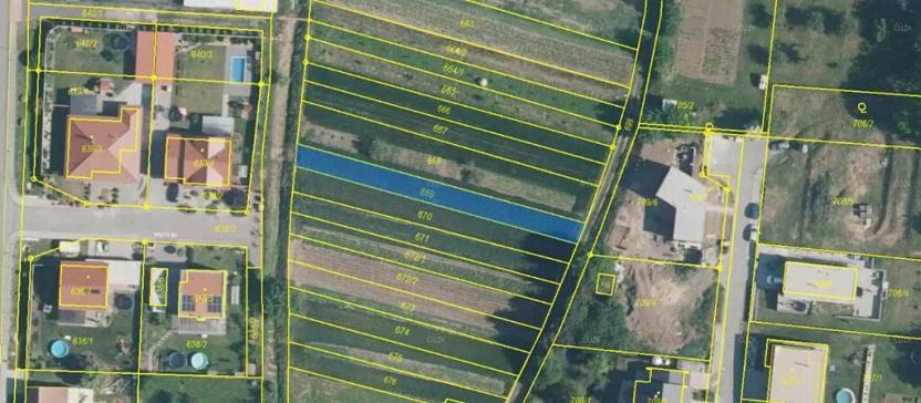 Prodej pozemku pro bydlení, Milešovice, 489 m2