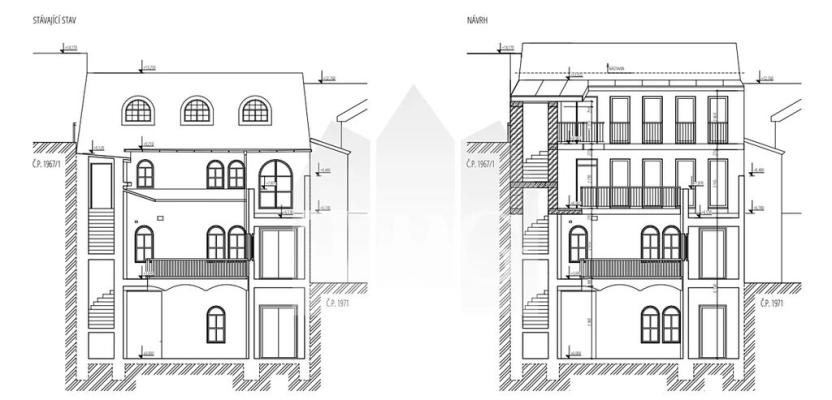 Prodej činžovního domu, Praha - Střížkov, Střížkovská, 658 m2