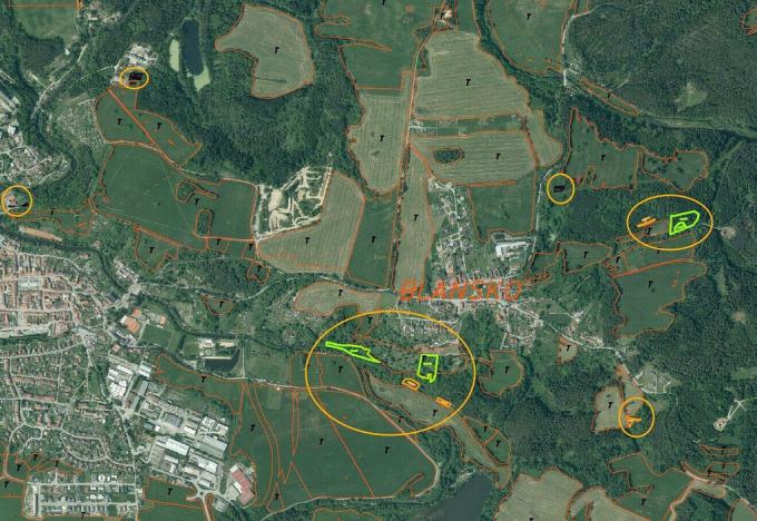 Prodej pozemku, Kaplice - Blansko, 19480 m2