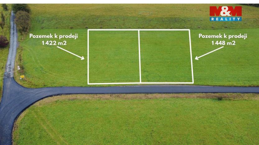 Prodej zahrady, Hranice - Hranice I-Město, 1422 m2