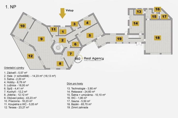 Prodej rodinného domu, Přezletice, U Bažantnice, 486 m2