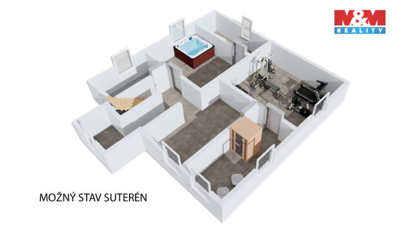 Prodej rodinného domu, Moravské Budějovice, Partyzánská, 200 m2