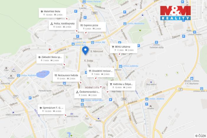 Prodej bytu 3+1, Litvínov - Horní Litvínov, Valdštejnská, 77 m2