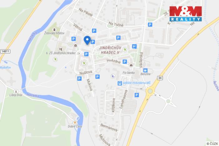 Pronájem bytu 3+1, Jindřichův Hradec - Jindřichův Hradec V, Kosmonautů, 76 m2