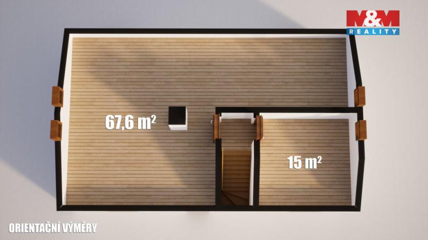 Prodej rodinného domu, Hostomice, Palackého, 150 m2