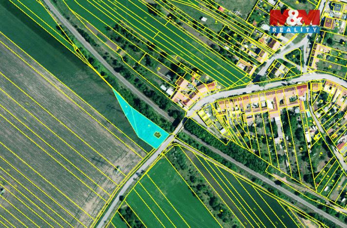 Pronájem komerčního pozemku, Sokolnice, Mrtvá, 1677 m2