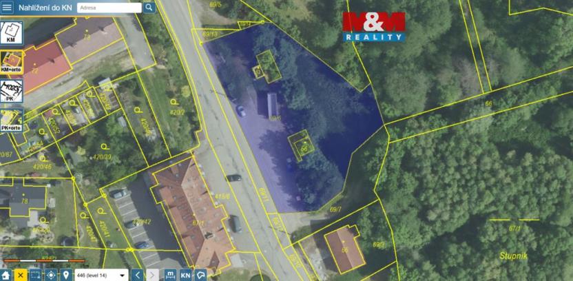 Prodej komerčního pozemku, Nechvalice, 1782 m2