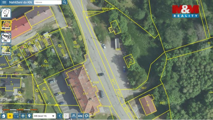 Prodej komerčního pozemku, Nechvalice, 1782 m2