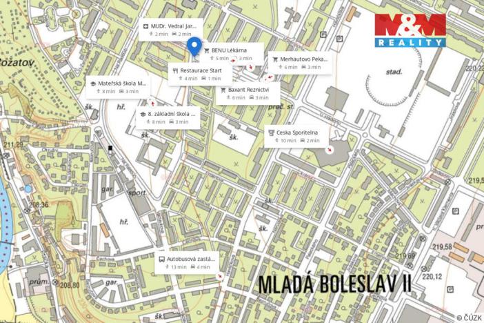 Pronájem bytu 3+kk, Mladá Boleslav - Mladá Boleslav II, 73 m2