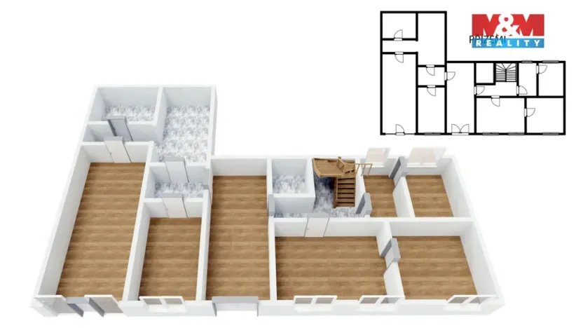 Prodej ubytování, Švihov, Komenského, 378 m2