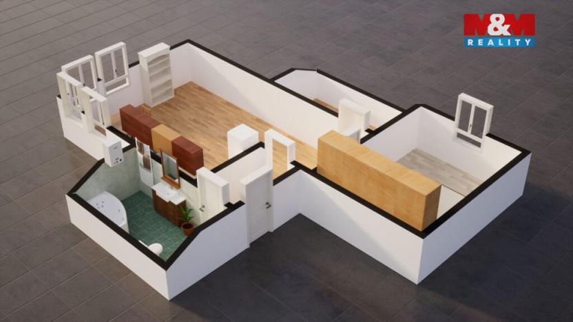 Prodej bytu 3+kk, Liberec - Liberec I-Staré Město, Škroupova, 70 m2