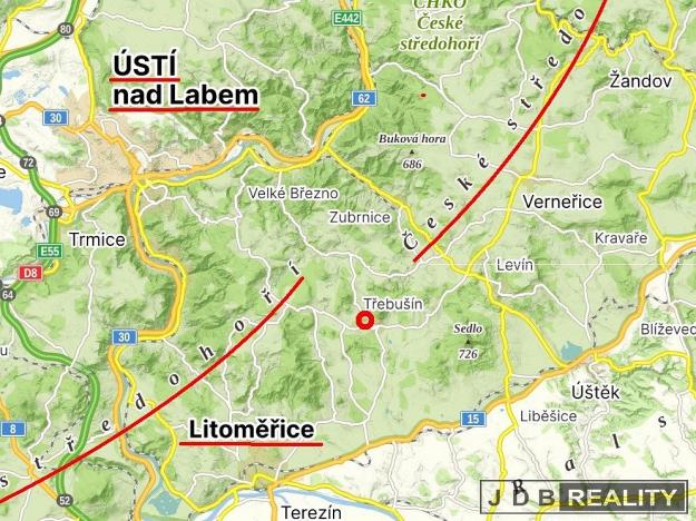 Prodej pozemku, Litoměřice, 2187 m2